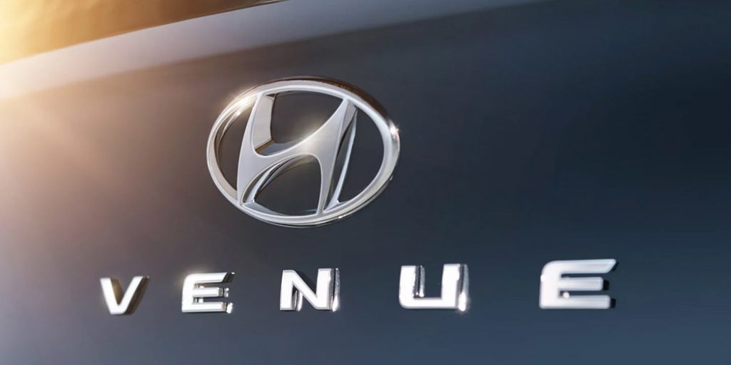2026 Hyundai Venue body logo