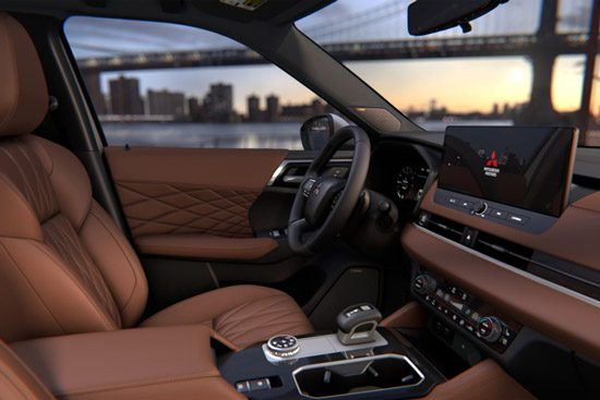 2026 Mitsubishi Outlander front seats