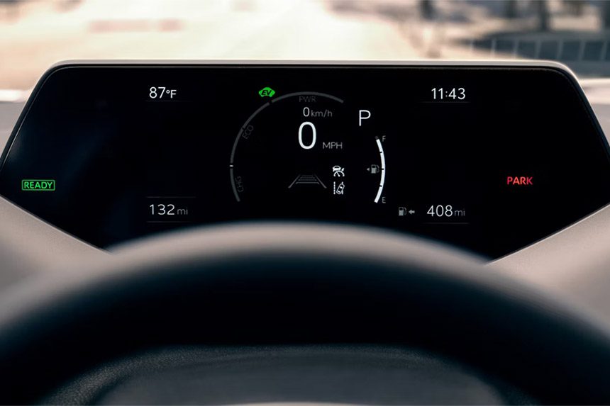 2026 Toyota Prius Limited Edition AWD Digital Instrument Panel