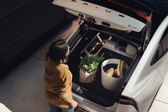 2026 Toyota Prius Limited Edition AWD model trunk