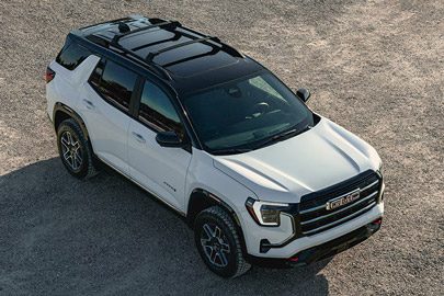 Birds-eye View of the 2026 GMC Terrain AT4