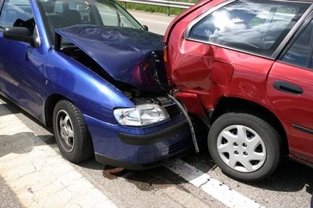 Following too closely caused a rear-end collision