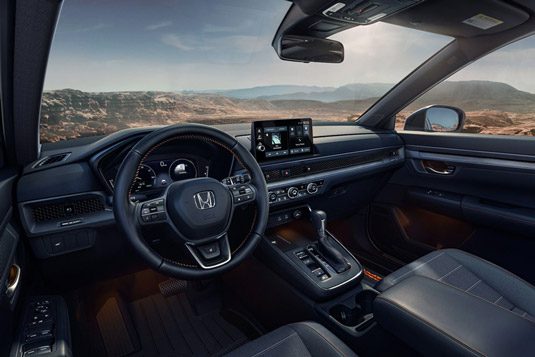 Interior view of the 2026 Honda CR-V TrailSport