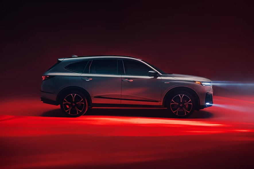 Side view of the 2026 Acura MDX