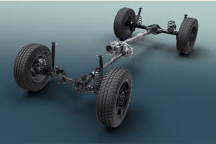 2026 Jeep Wrangler Command-Trac 4X4 System