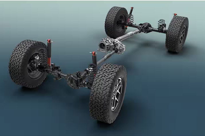 2026 Jeep Wrangler Rock-Trac 4X4 System