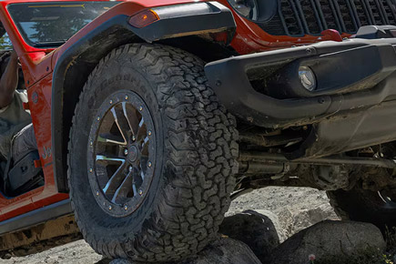 2026 Jeep Wrangler off-road angle