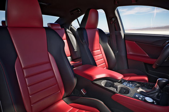 2026 Lexus IS 350 F SPORT Front Seats