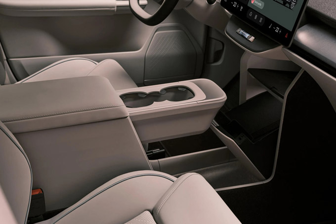 2027 Volvo EX60 front storage space