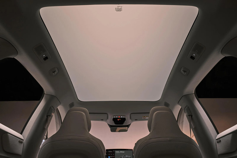 2027 Volvo EX60 sunroof