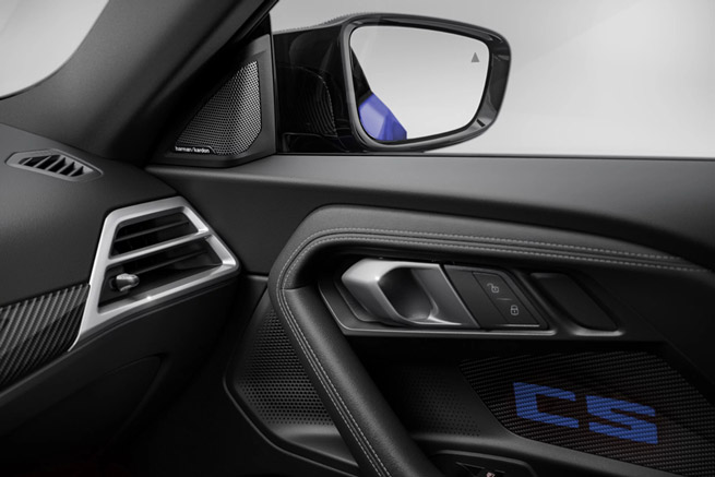 BMW M2 CS Illuminated door trim panel