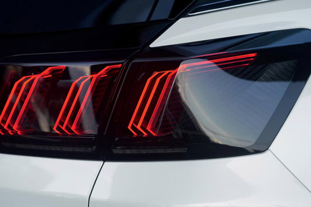 New Peugeot 3008 Rear Lights