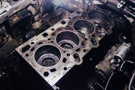 Poor quality fuel causes carbon buildup in the engine