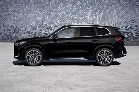 Side view of an 2026 BMW X1