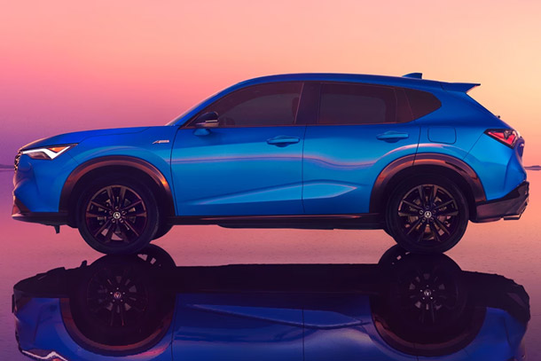 Side view of the 2026 Acura ADX