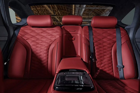 2026 Genesis G80 rear seats