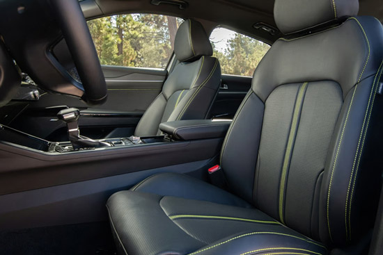 2026 Kia K5 Black Front Seats