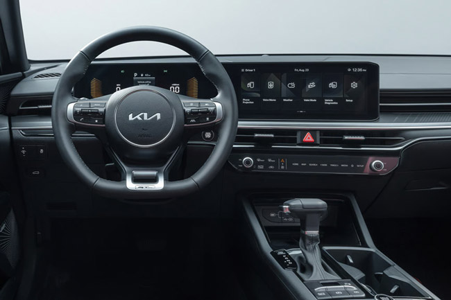2026 Kia K5 driver's view