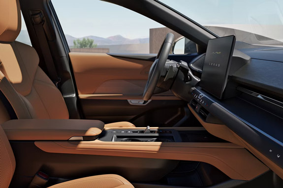 2026 Lexus ES 350e Luxury front interior