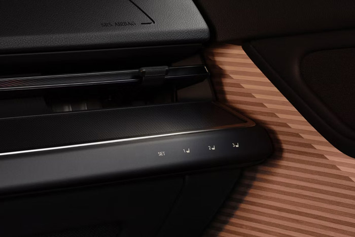2026 Lexus ES 500e Luxury Passenger Seat Preset Buttons