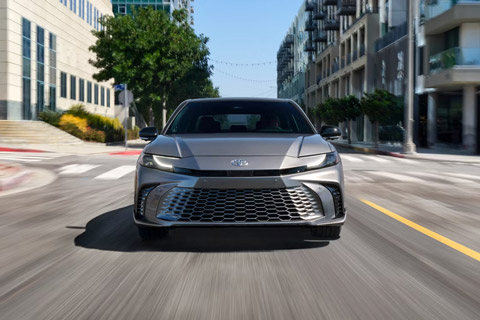 Front view of the 2026 Toyota Camry