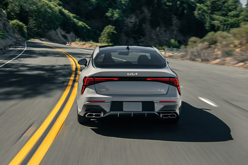 Rear view of the 2026 Kia K5