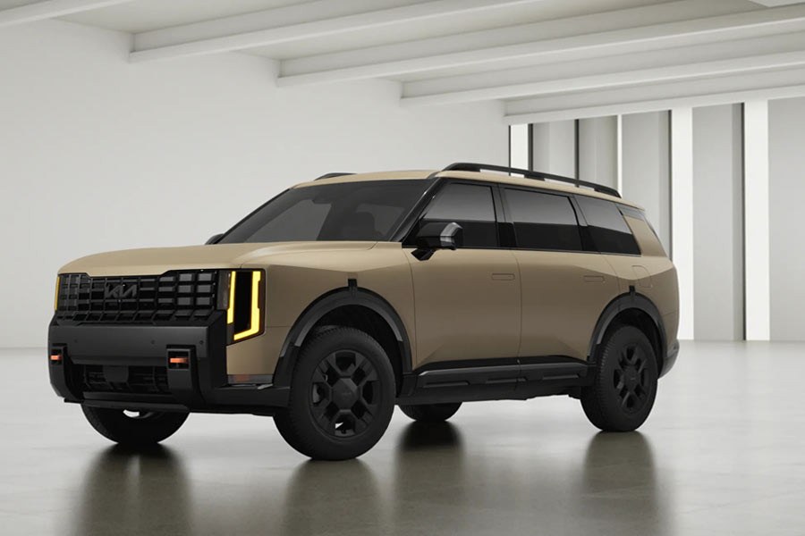 2027 Kia Telluride Front Left Three-Quarter View