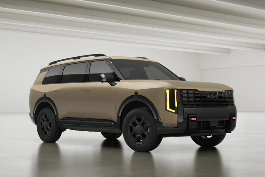 2027 Kia Telluride Front Right Three-Quarter View
