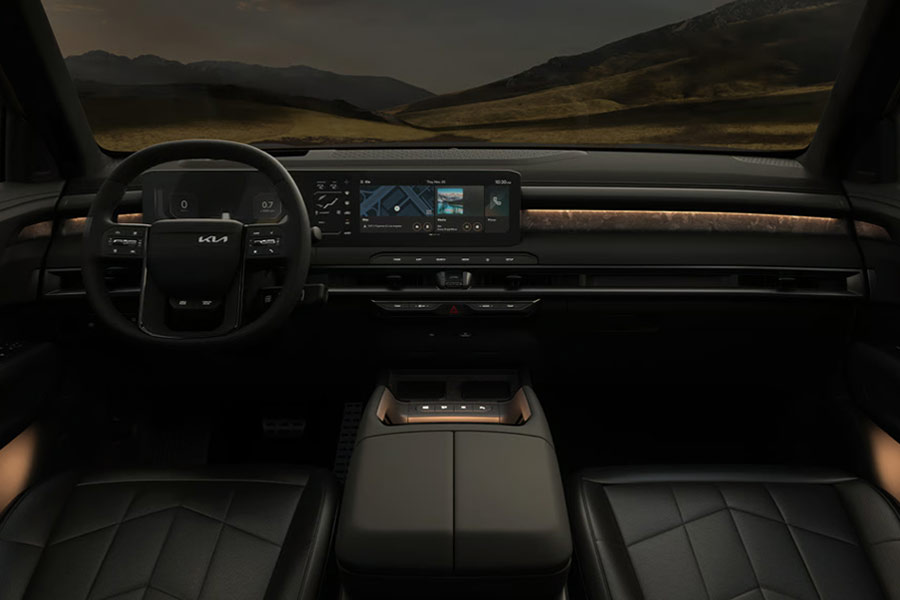 2027 Kia Telluride front interior